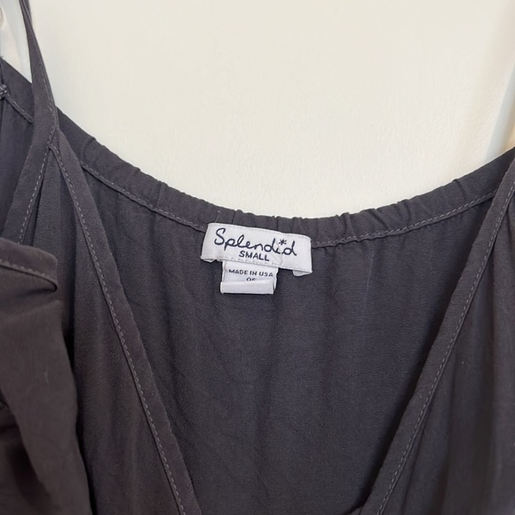 Splendid Jumpsuit, size small, charcoal gray - Picture 3 of 5